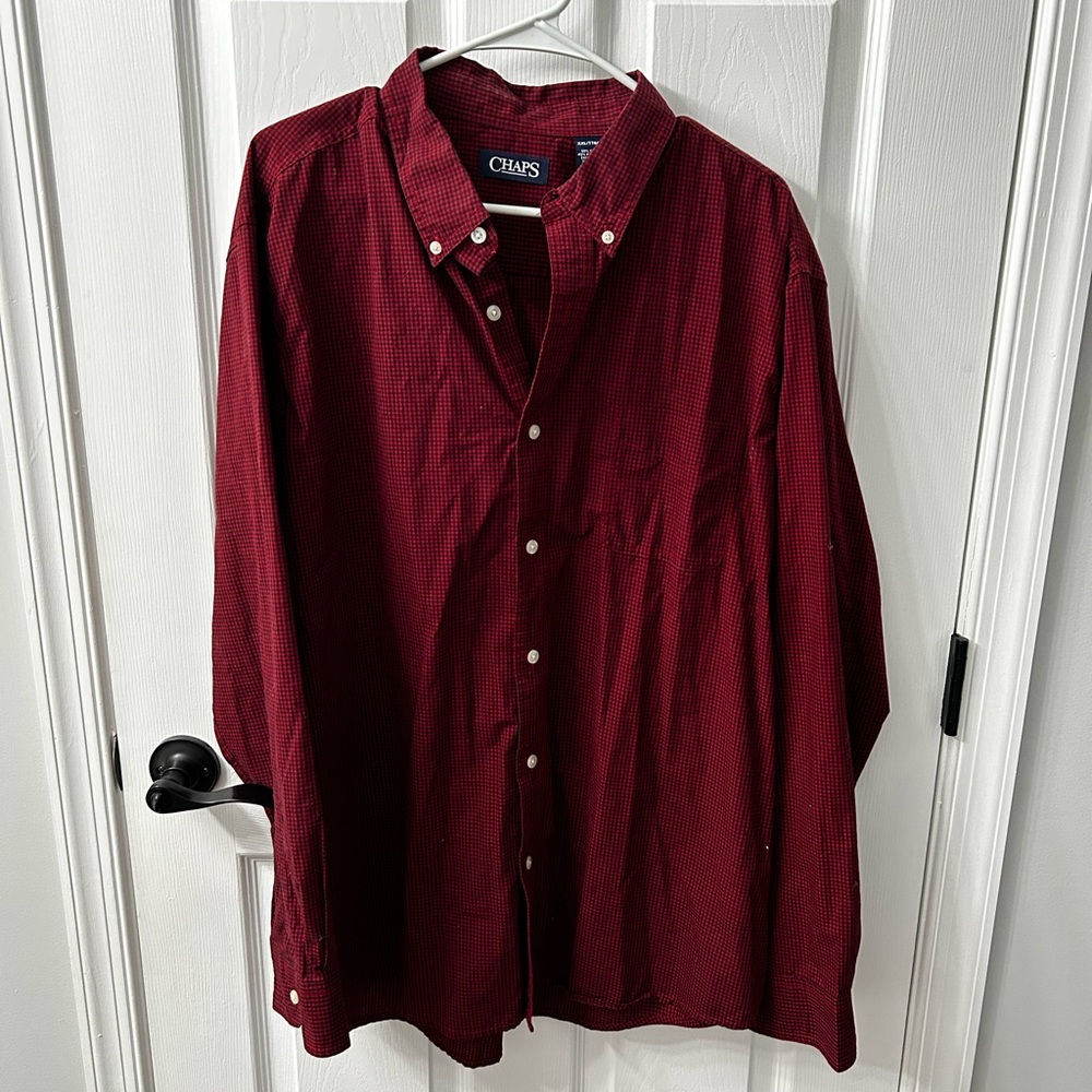 (3) Chaps Easy Care 2xl / Xxl Easy Care Shirts View 3